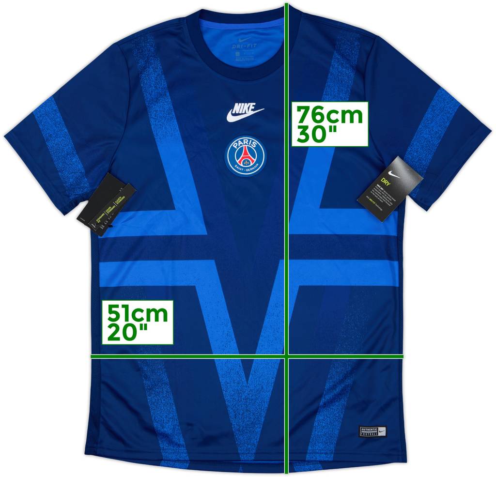 2019-20 Paris Saint-Germain Nike Training Shirt (L)