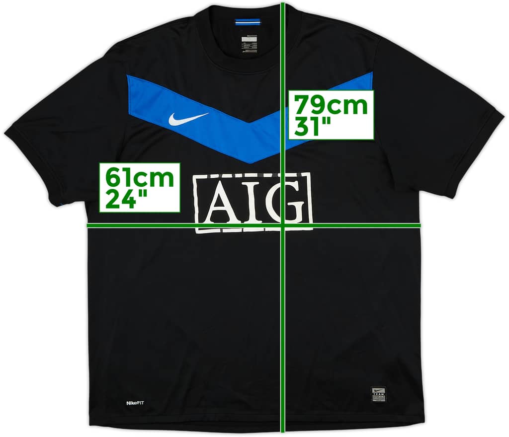 2009-10 Manchester United Away Shirt - 5/10 - (XL)