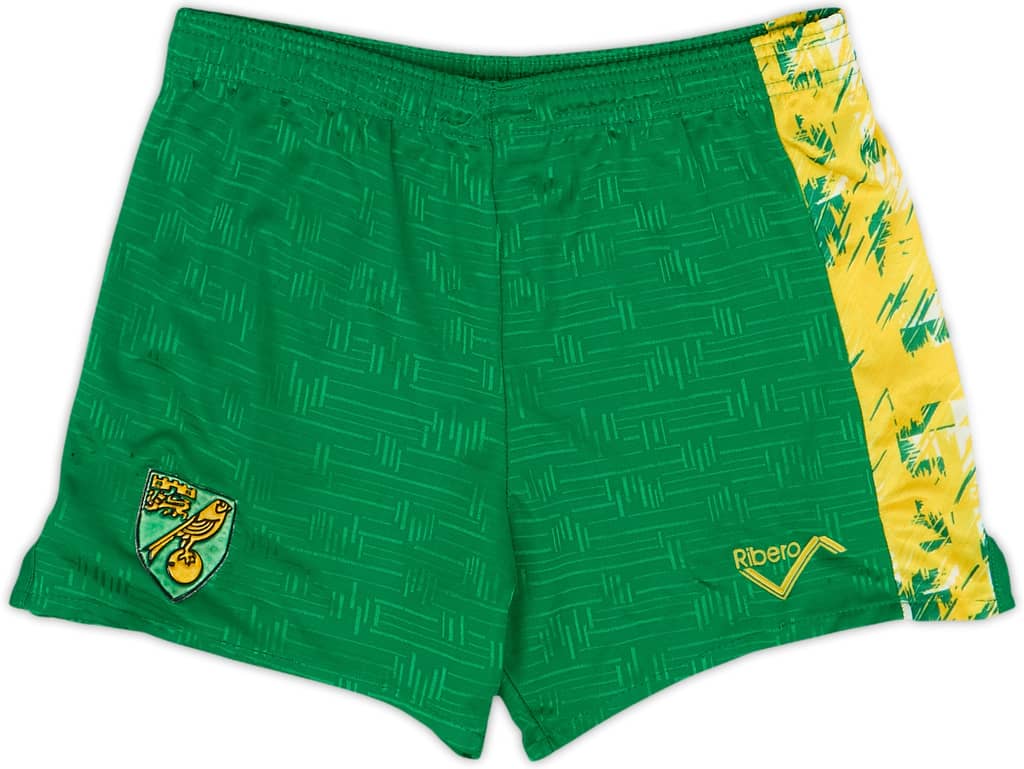 1992-94 Norwich Home Shorts - 5/10 - (L.Boys)