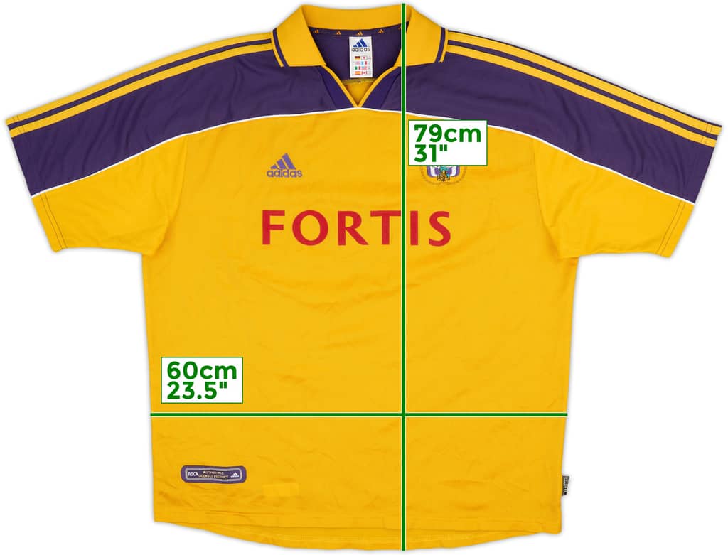 2000-01 Anderlecht Away Shirt - 10/10 - (XL)