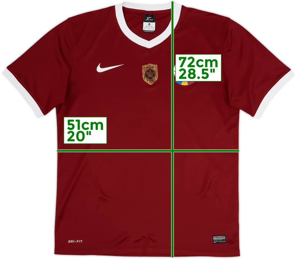 2013-15 Sparta Prague Home Shirt - 8/10 - (M)