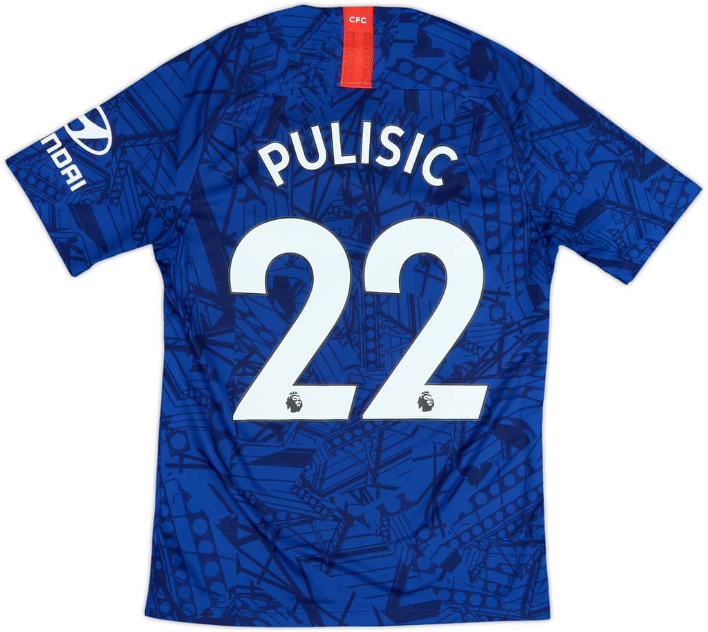 2019-20 Chelsea Home Shirt Pulisic #22