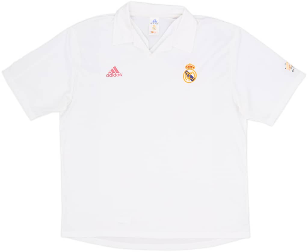 2001 Real Madrid Home Shirt - 5/10 - (XL)