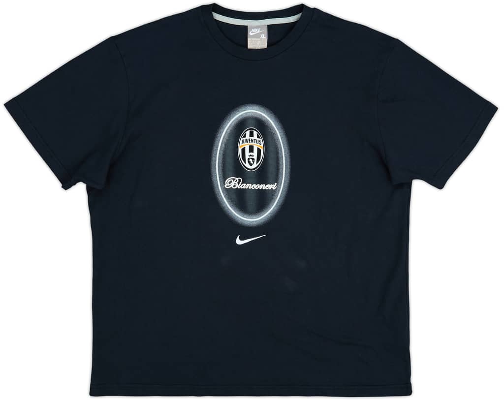 2007-08 Juventus Nike Cotton Tee - 8/10 - (XL)