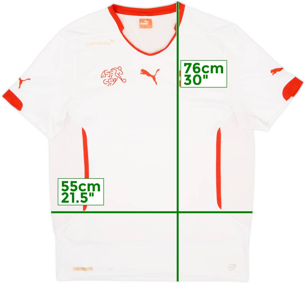 2014-15 Switzerland Away Shirt - 7/10 - (XL)