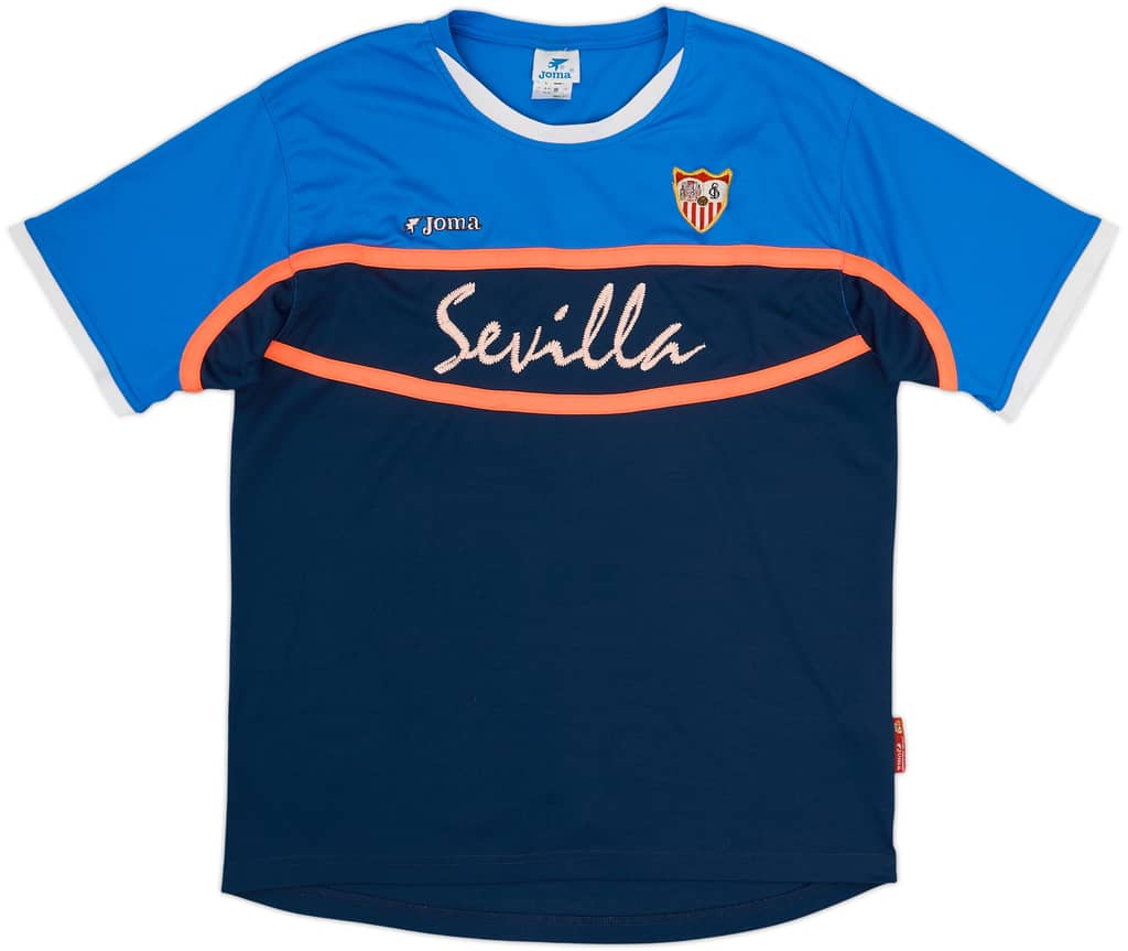 2001-02 Sevilla Joma Training Shirt - 8/10 - (M)