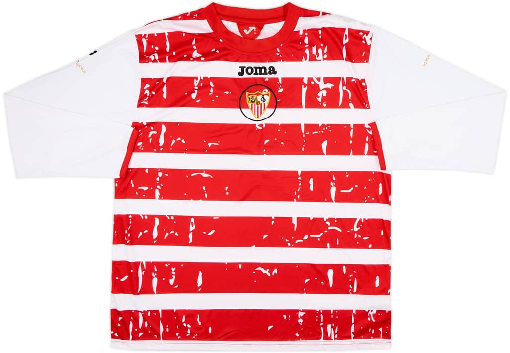 2008-09 Sevilla Joma Training L/S Shirt - 8/10 - (XL)