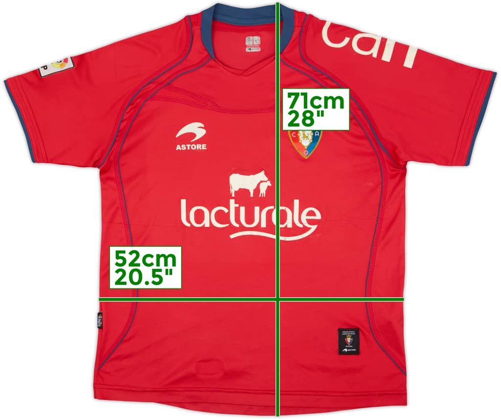2012-13 Osasuna Home Shirt - 6/10 - (L)