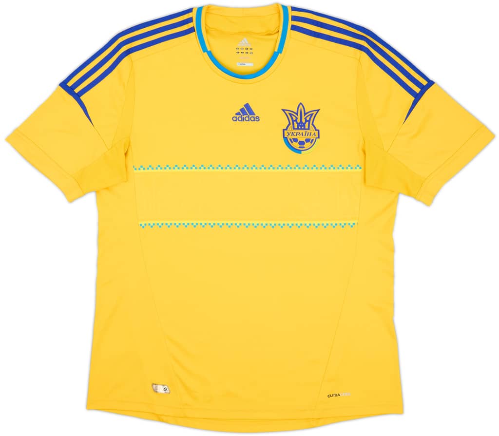 2011-13 Ukraine Home Shirt - 9/10 - (XL)