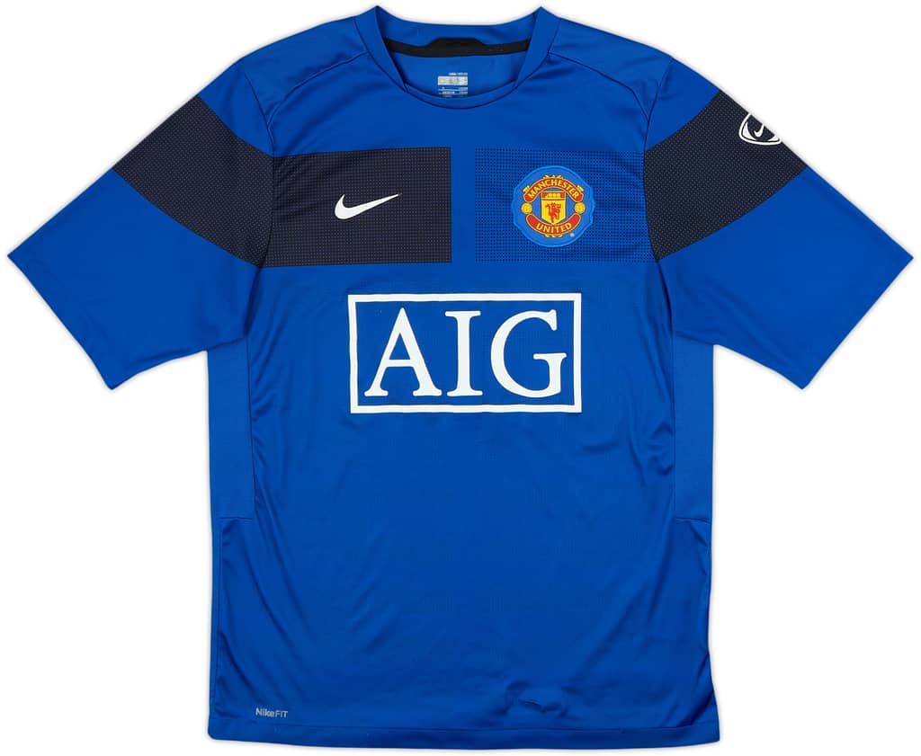 2009-10 Manchester United Nike Training Shirt - 6/10 - (S)