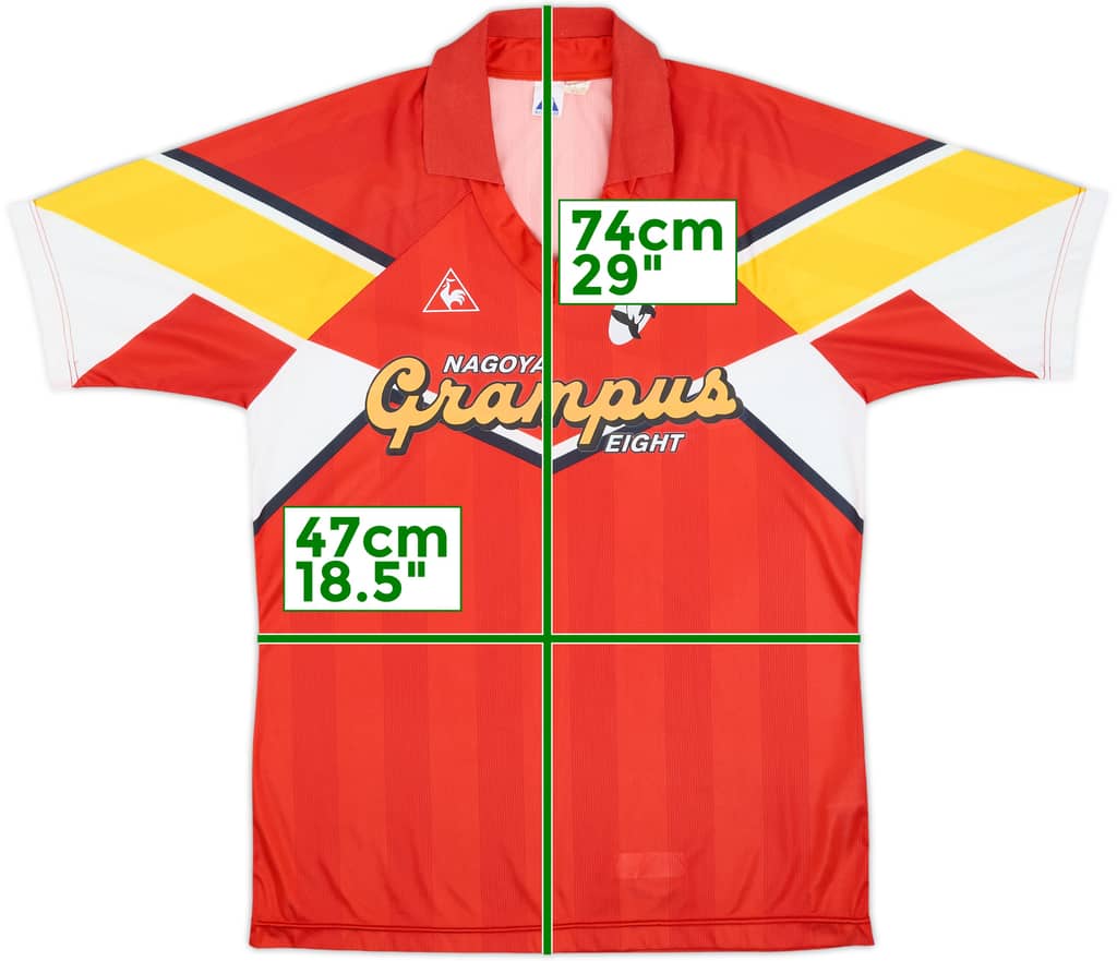 1992 Nagoya Grampus Eight Home Shirt - 5/10 - (M)