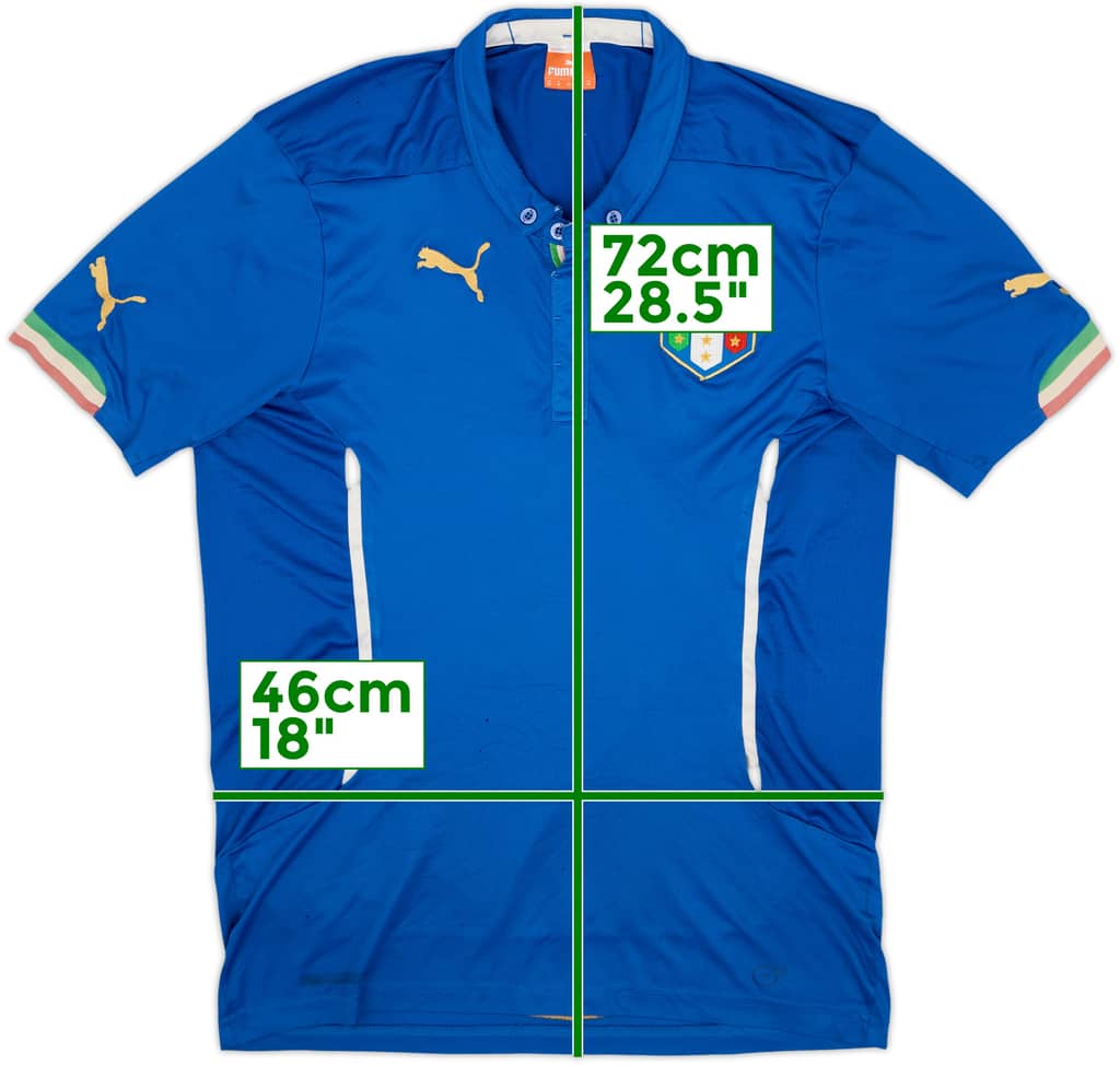 2014-15 Italy Home Shirt - 4/10 - (M)