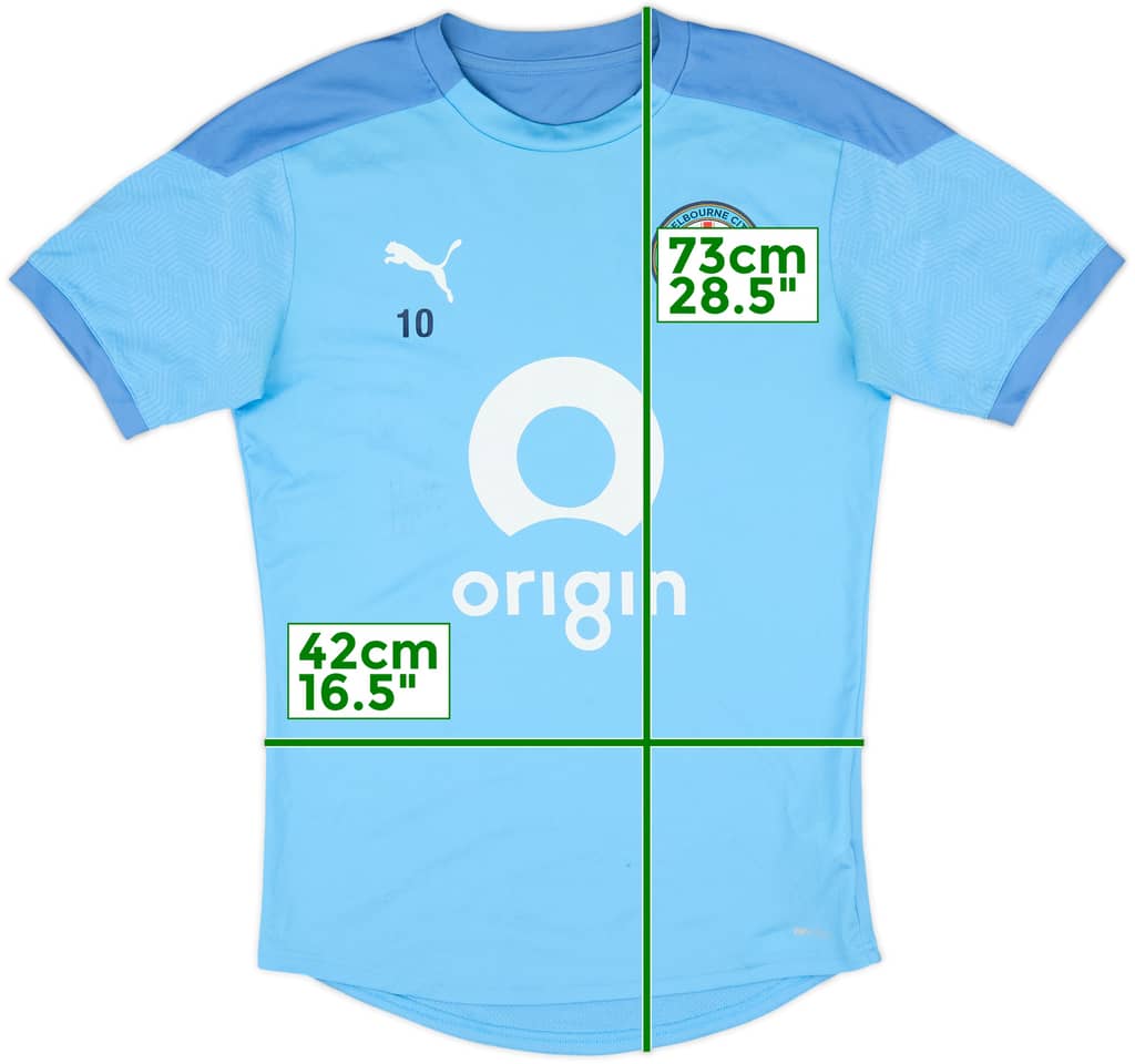 2022-23 Melbourne City Nike Player Issue Training Shirt #10 - 7/10 - (S)