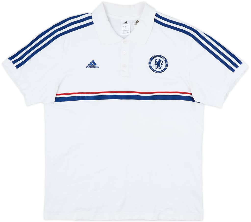 2013-14 Chelsea adidas Polo Shirt - 8/10 - (L)