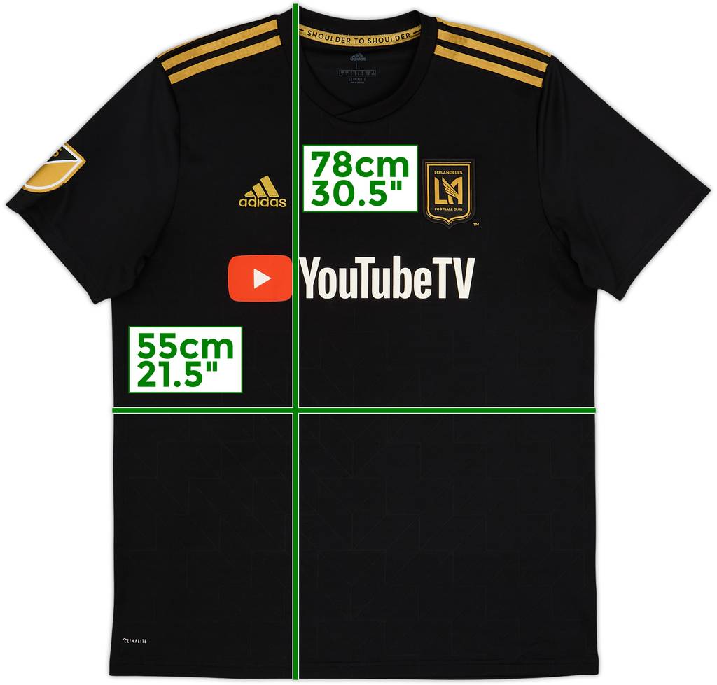2018 LA FC Home Shirt - 8/10 - (L)