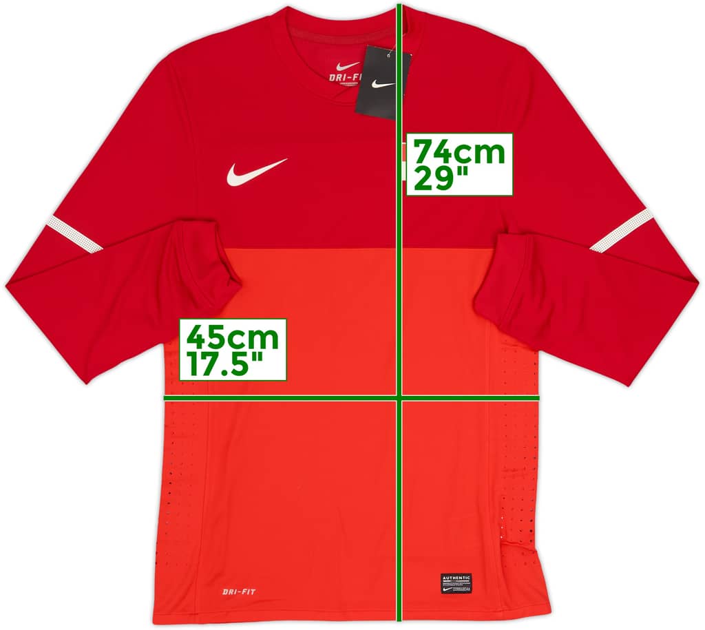 2010 Singapore Player Issue Home L/S Shirt (L)