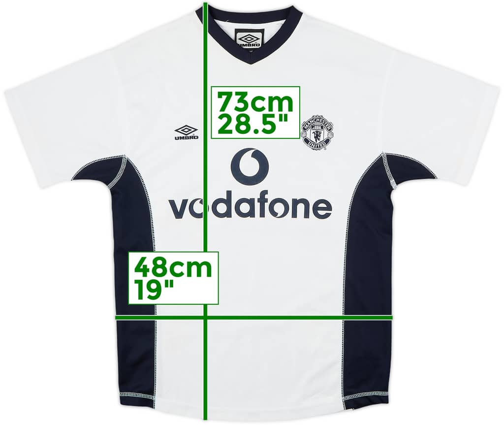 2000-01 Manchester United Umbro Training Shirt - 7/10 - (S)