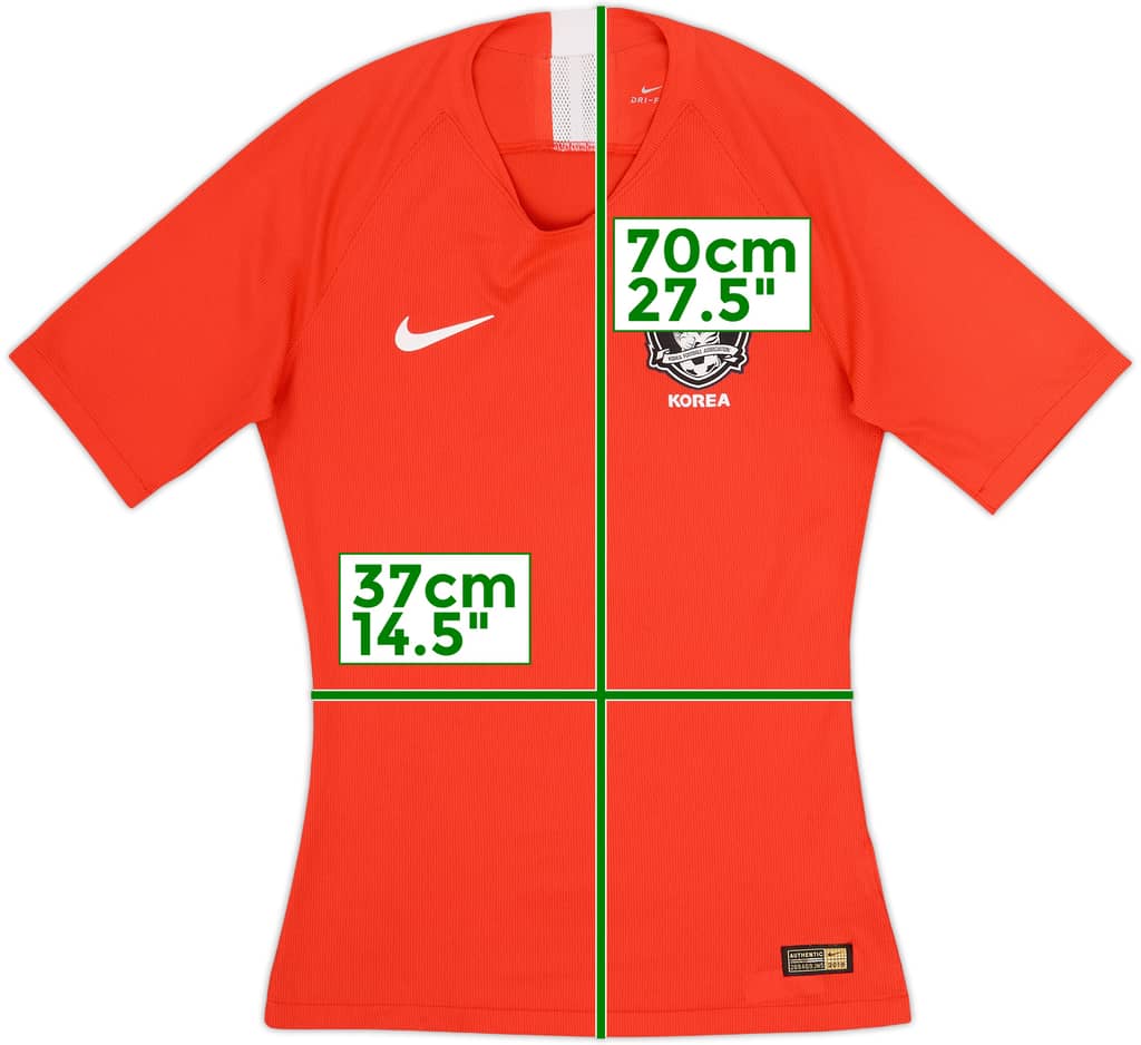 2018-20 South Korea Authentic Home Shirt - 9/10 - (S)