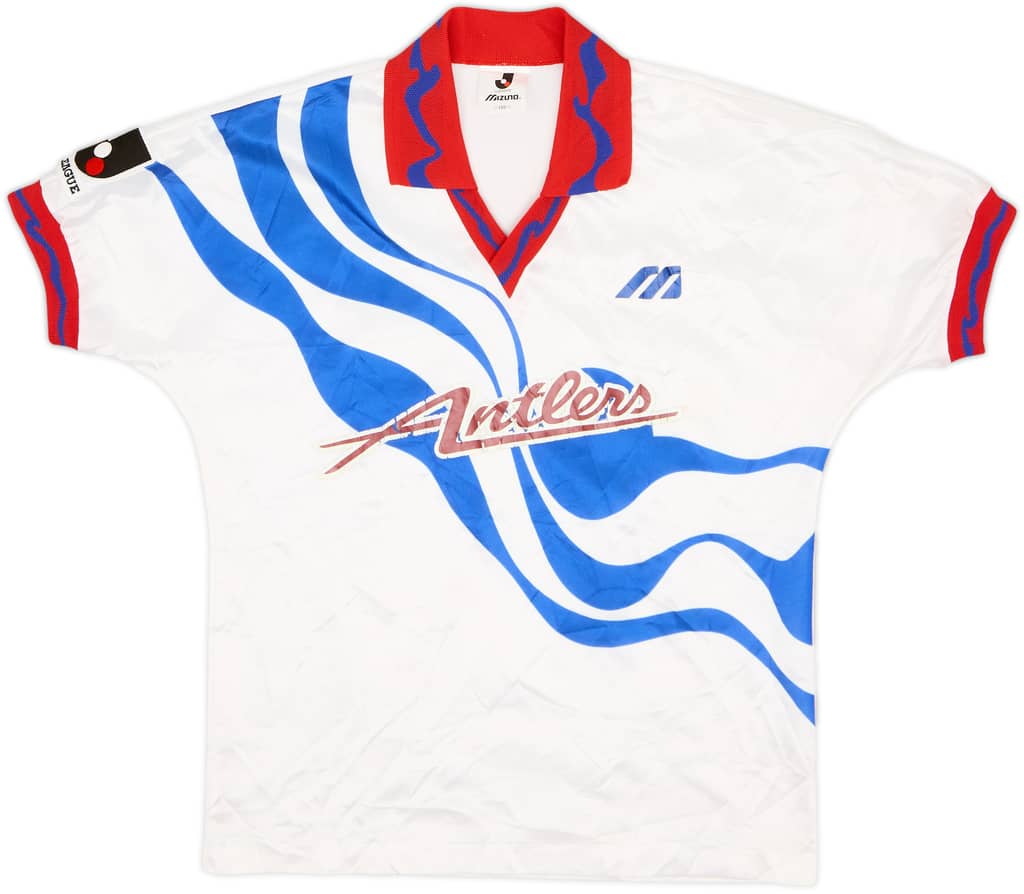 1993-95 Kashima Antlers Away Shirt - 6/10 - (L.Boys)