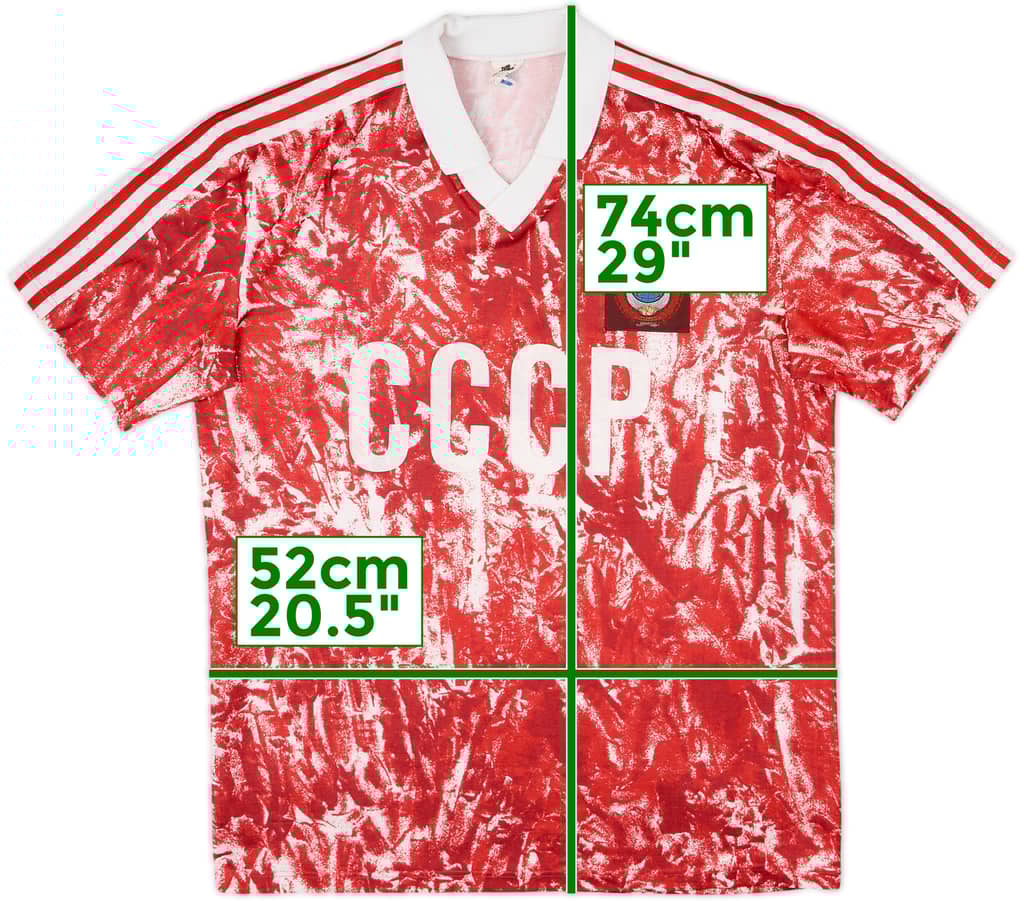 1989-91 Soviet Union Home Shirt - 5/10 - (M)