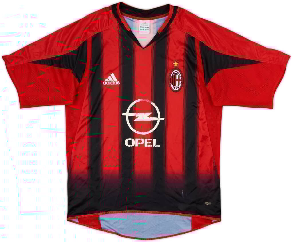 2004-05 AC Milan Home Shirt - 4/10 - (S)