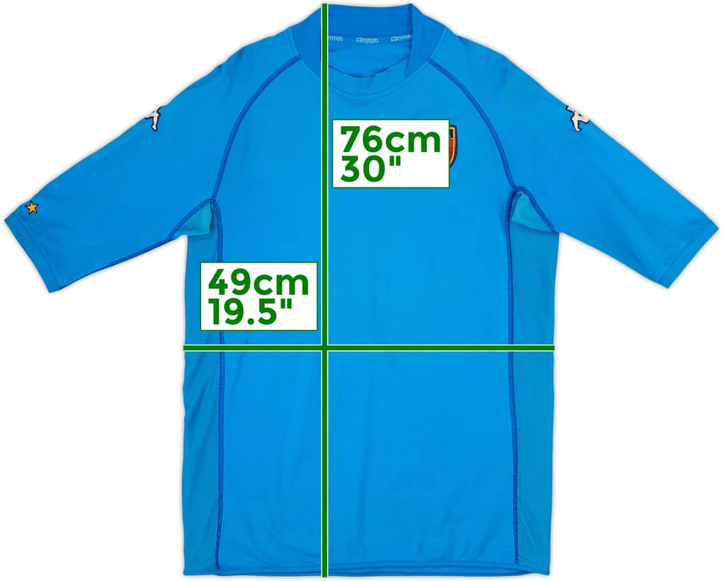 2002 Italy Home Shirt - 5/10 - (L)