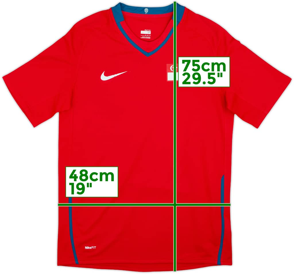 2008 Singapore Home Shirt - 5/10 - (M)