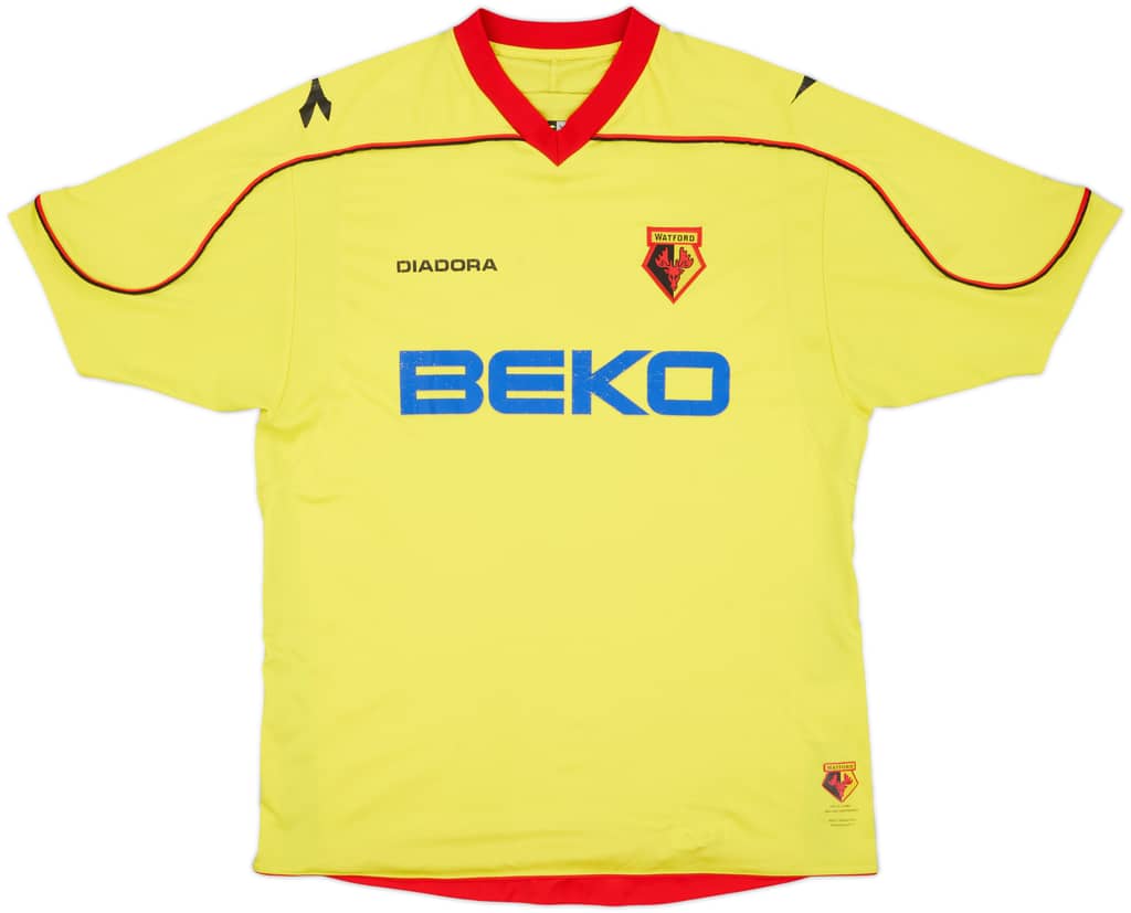 2008-09 Watford Home Shirt - 5/10 - (XL)