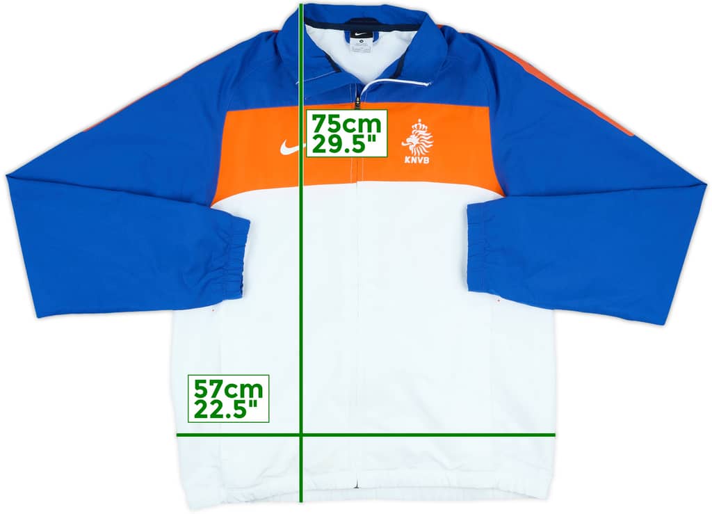 2010-12 Netherlands Nike Track Jacket - 9/10 - (M)