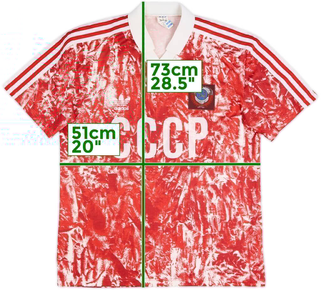 1989-91 Soviet Union Home Shirt - 9/10 - (M)