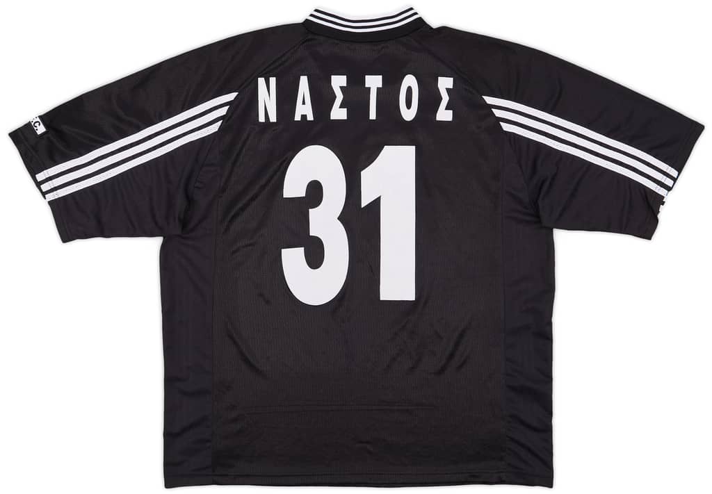 1998-99 PAOK Match Issue Third Shirt Nastos #31