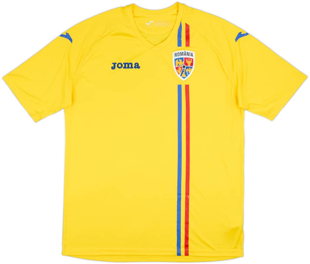 2018-21 Romania Home Shirt - 7/10 - (XXL)