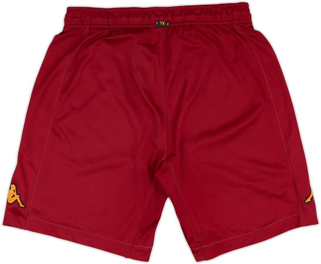 2010-11 Roma Alternate Home Shorts - 8/10 - (XL)