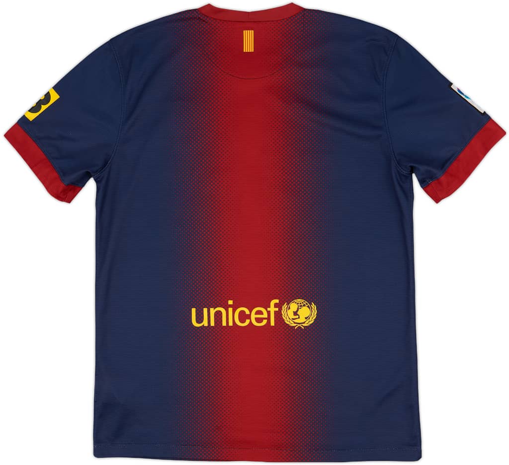 2012-13 Barcelona Home Shirt - 3/10 - (M)