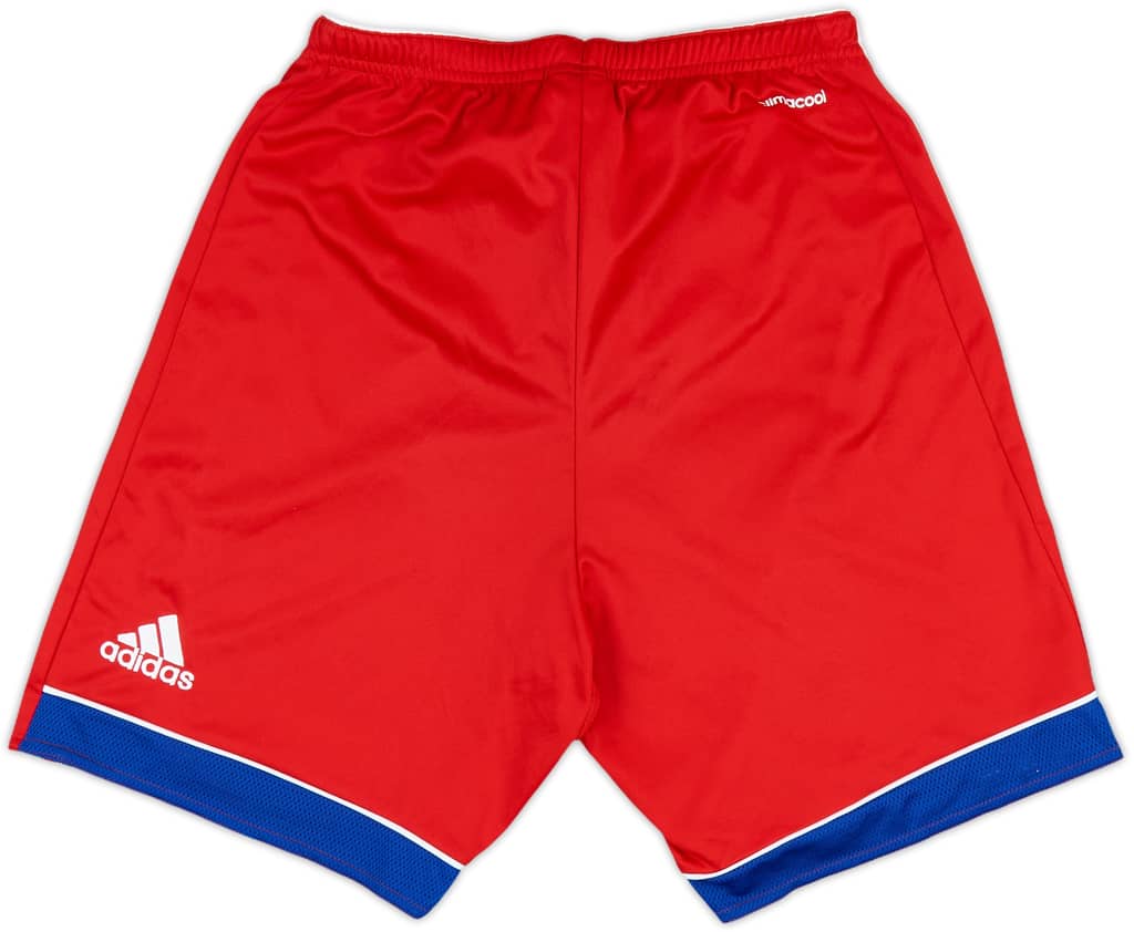 2014-15 Bayern Munich Home Shorts - 9/10 - (S)