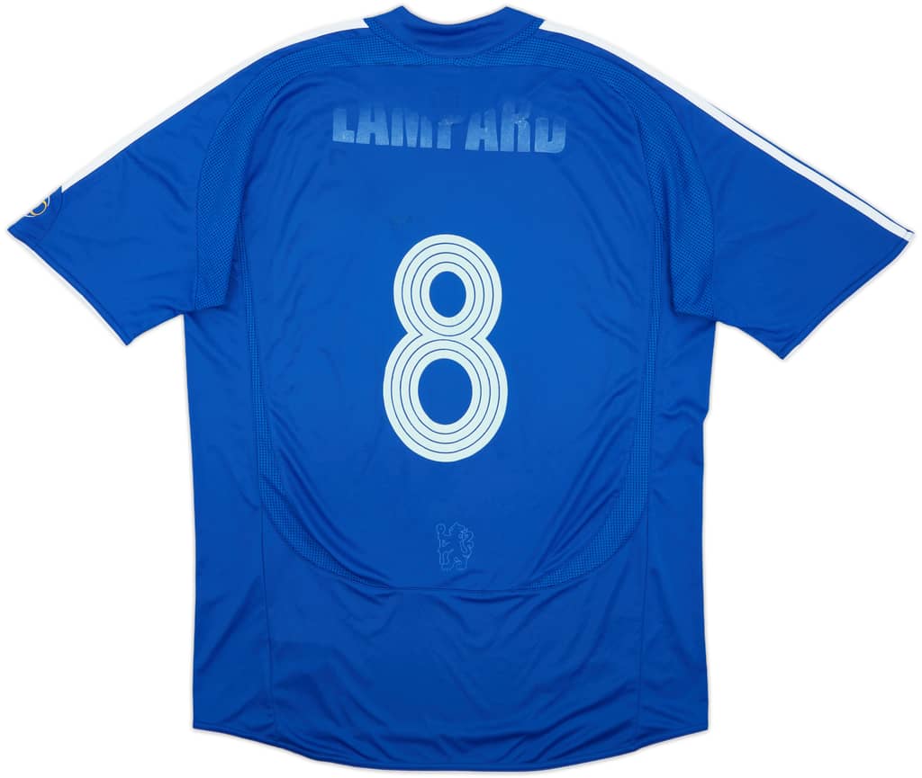 2006-08 Chelsea Home Shirt Lampard #8 - 4/10 - (XL)