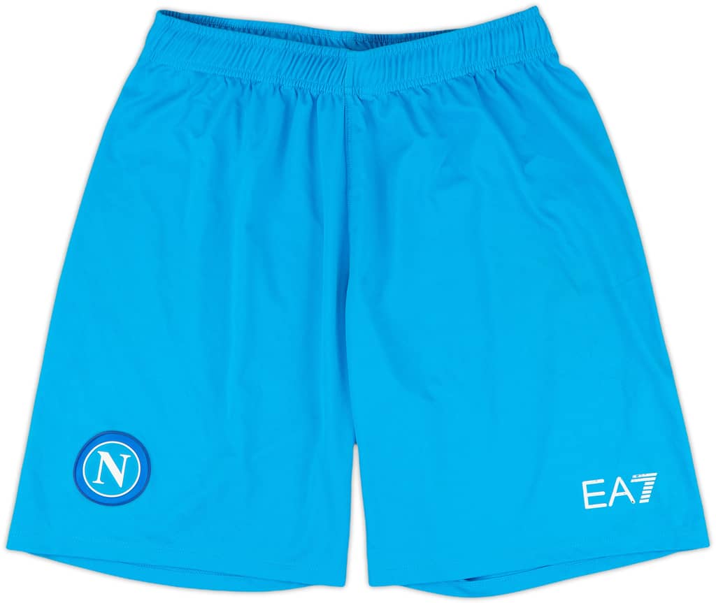 2021-22 Napoli Alternative Home Shorts - 5/10 - (XXL)