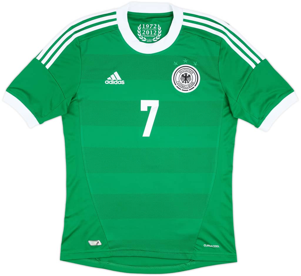 Camiseta de visitante de Alemania 2012-13 Schweinsteiger #7 - 6/10 - (S)