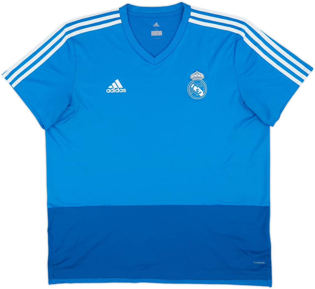 2018-19 Real Madrid adidas Training Shirt - 5/10 - (XL)