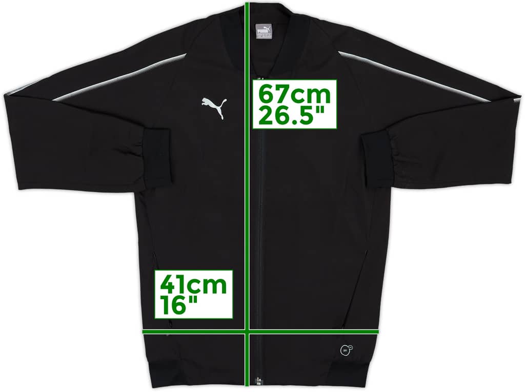 2018-19 Borussia Dortmund Puma Track Jacket - 7/10 - (M.Boys)