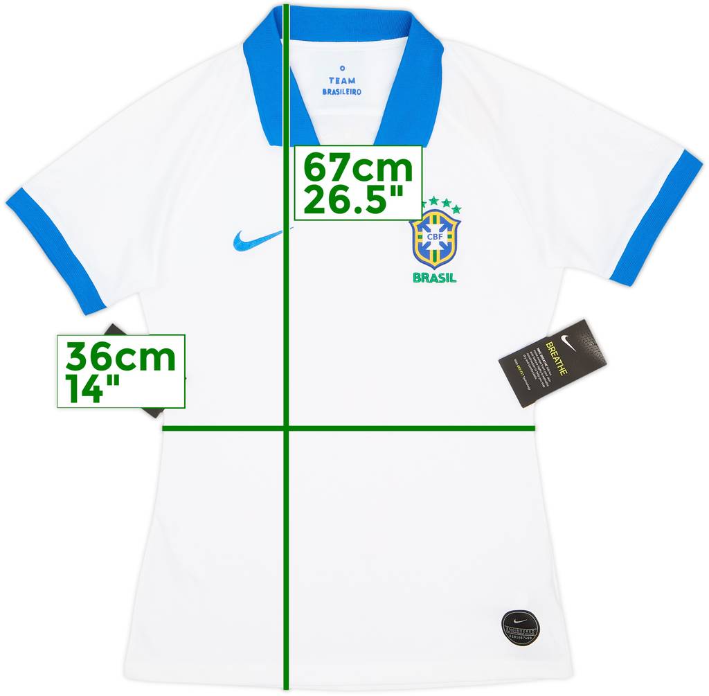 2019-20 Brazil Away Shirt (Women's S)