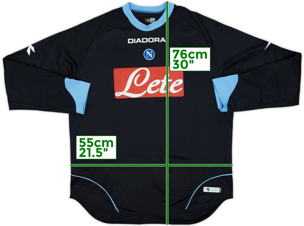 2006-07 Napoli GK Shirt - 7/10 - (XL)