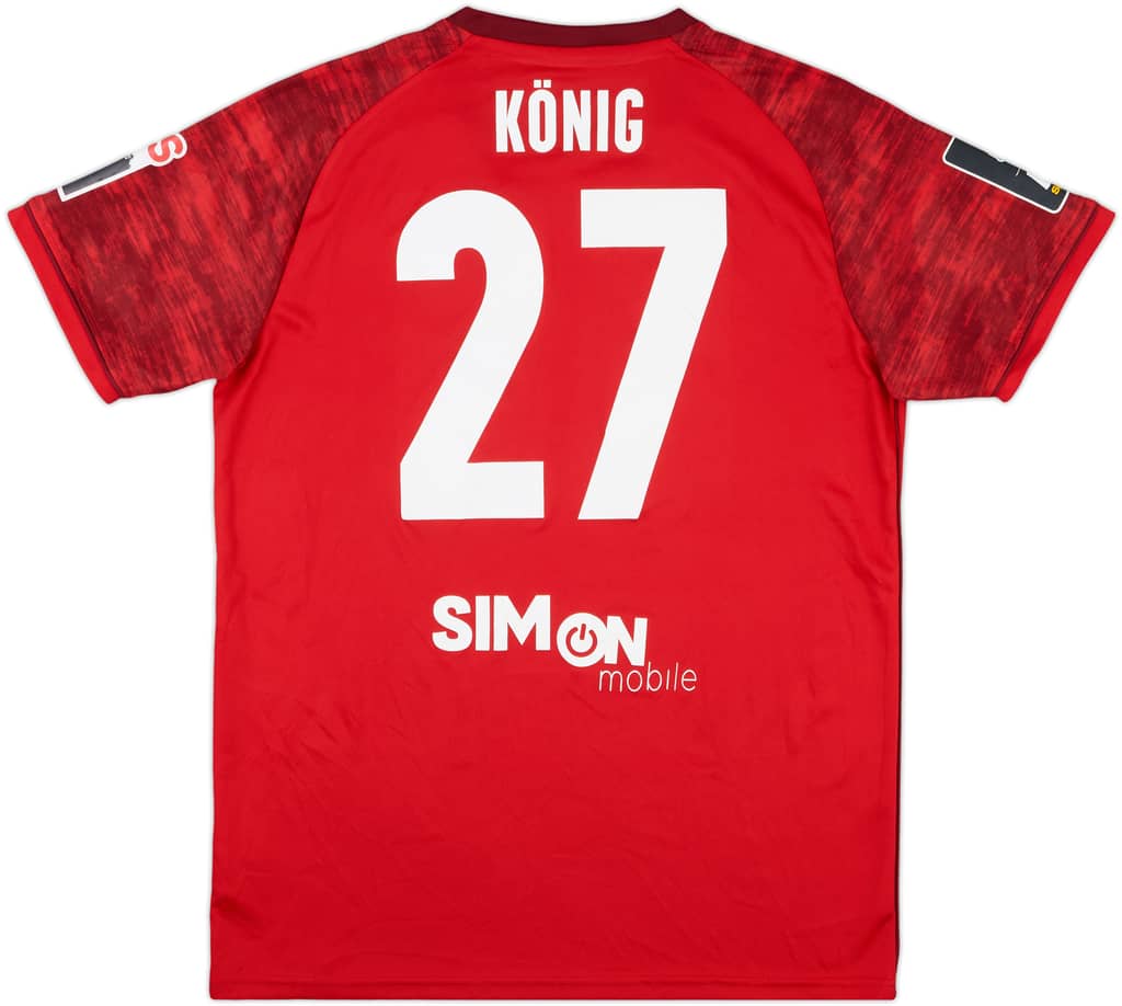 2022-23 Duisburg Match Issue Third Shirt Konig #27