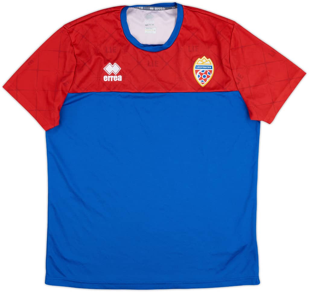 2022-23 Liechtenstein Errea Training Shirt - 9/10 - (M)