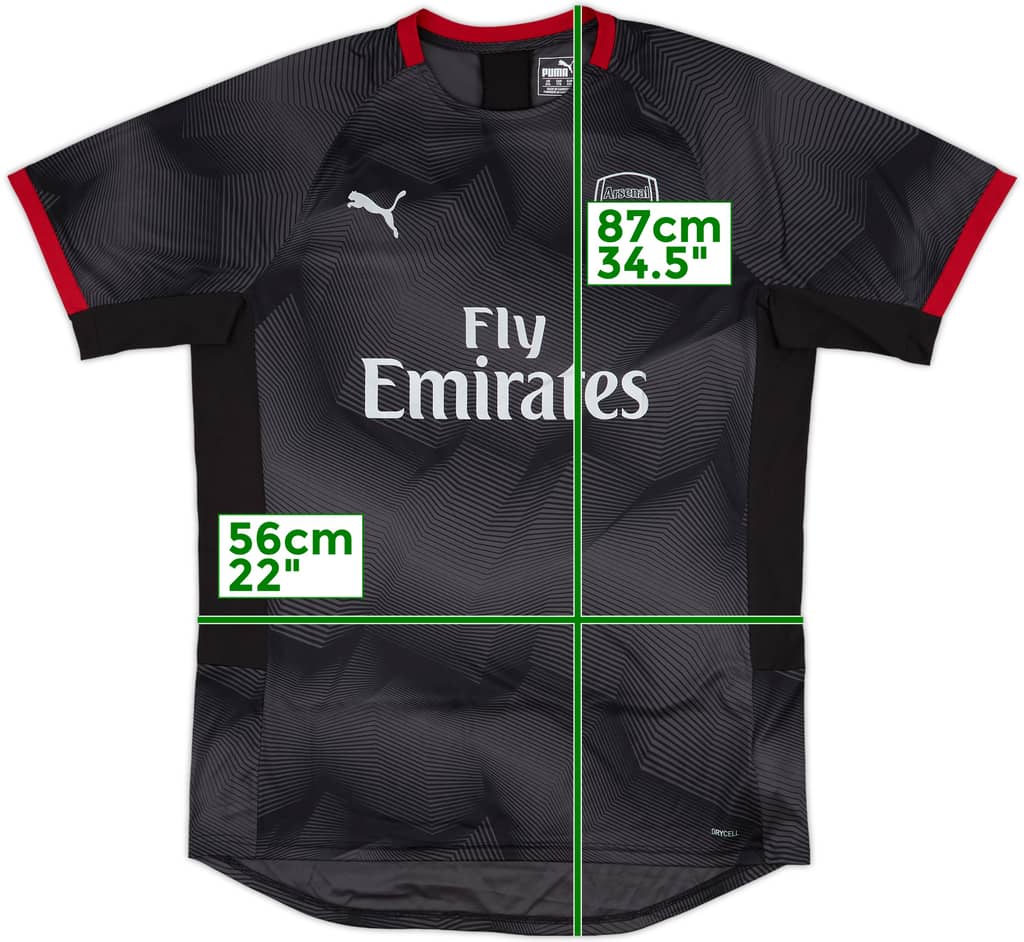 2018-19 Arsenal Puma Training Shirt - 9/10 - (XXL)