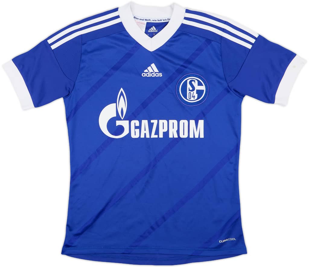 2012-14 Schalke Home Shirt - 7/10 - (L.Boys)