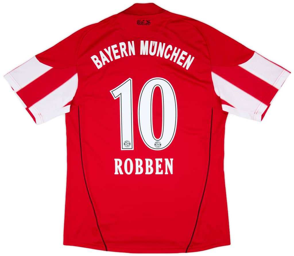 2010-11 Bayern Munich Home Shirt Robben #10