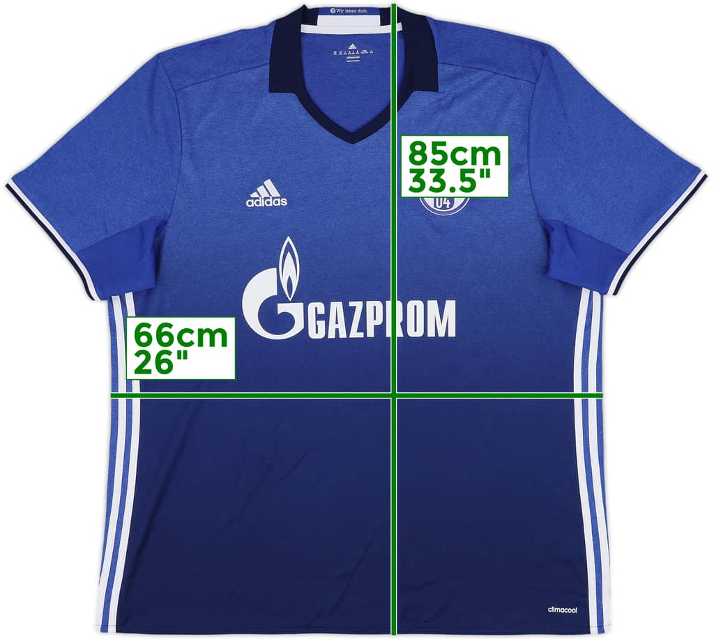 2017-18 Schalke Home Shirt - 9/10 - (XXL)