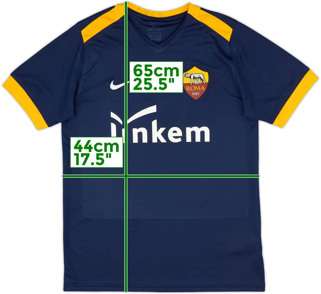 2019-20 Roma Nike Training Shirt - 7/10 - (XL.Boys)