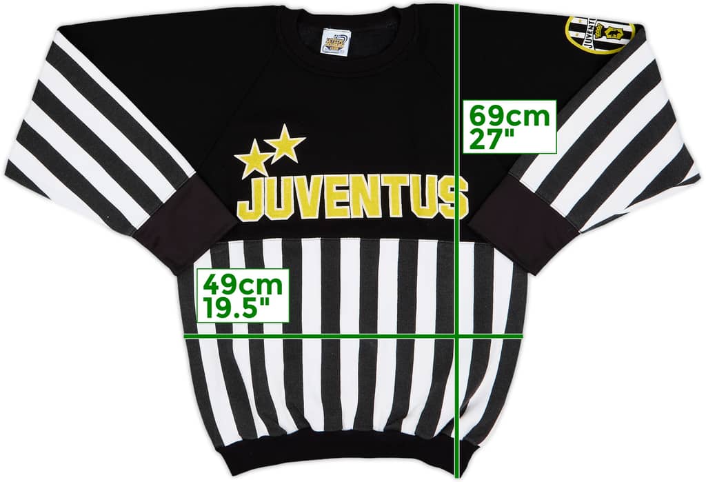 1990-91 Juventus Le Felpe Dei Grandi Club Sweat Top - 8/10 - (L)